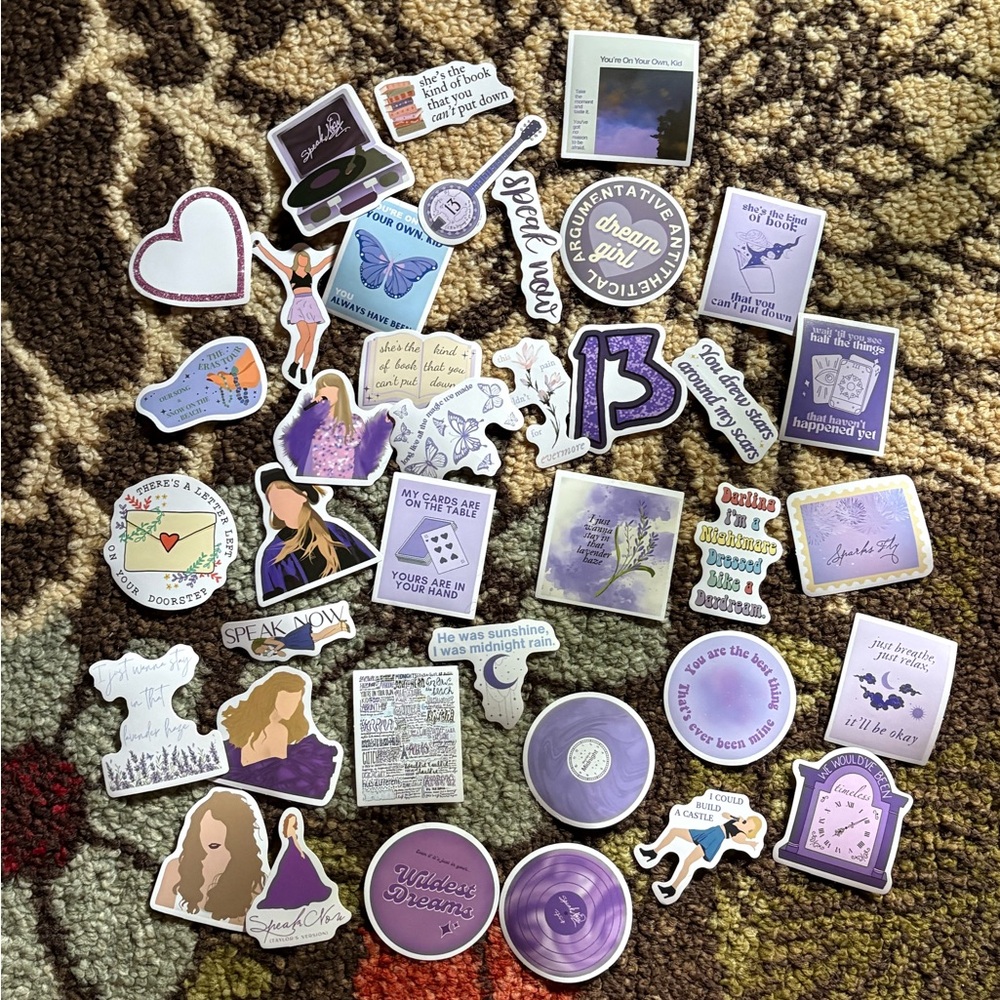 NEW Taylor Swift Sticker Lot Bundle